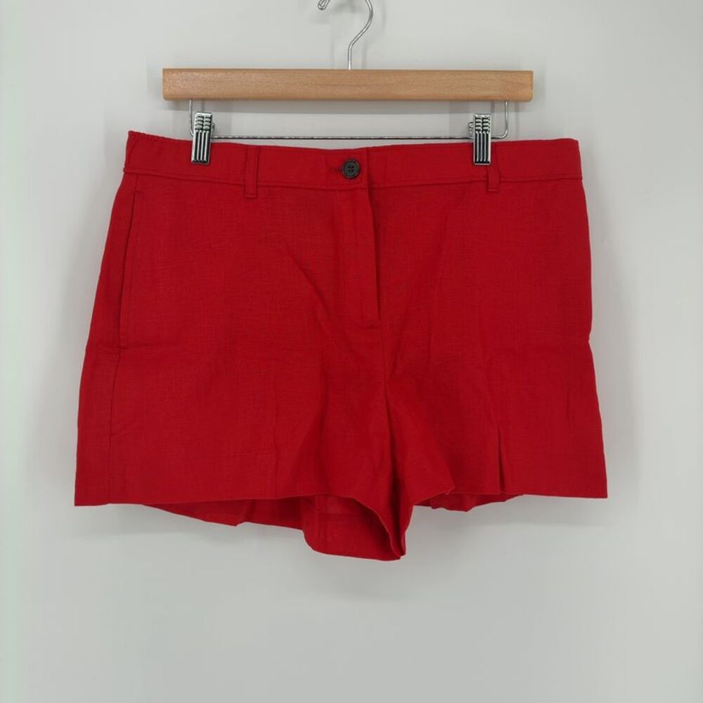 J. Crew Linen Harbor Shorts